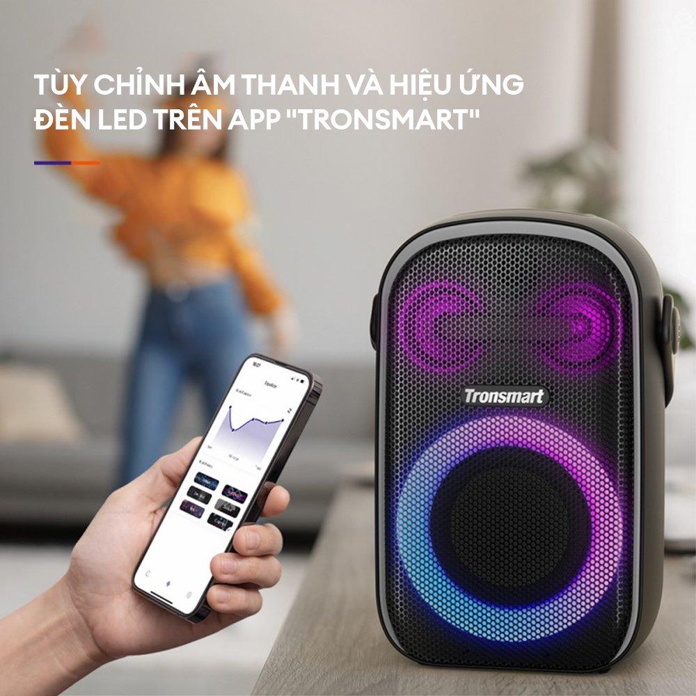 Loa Karaoke Bluetooth 5.3 Tronsmart Halo 110/100 Công suất 60W Chuẩn kháng nước IPX6 Thời gian chơi nhạc lên đến 18 giờ | Bảo hành chính hãng 12 tháng | TM-862339