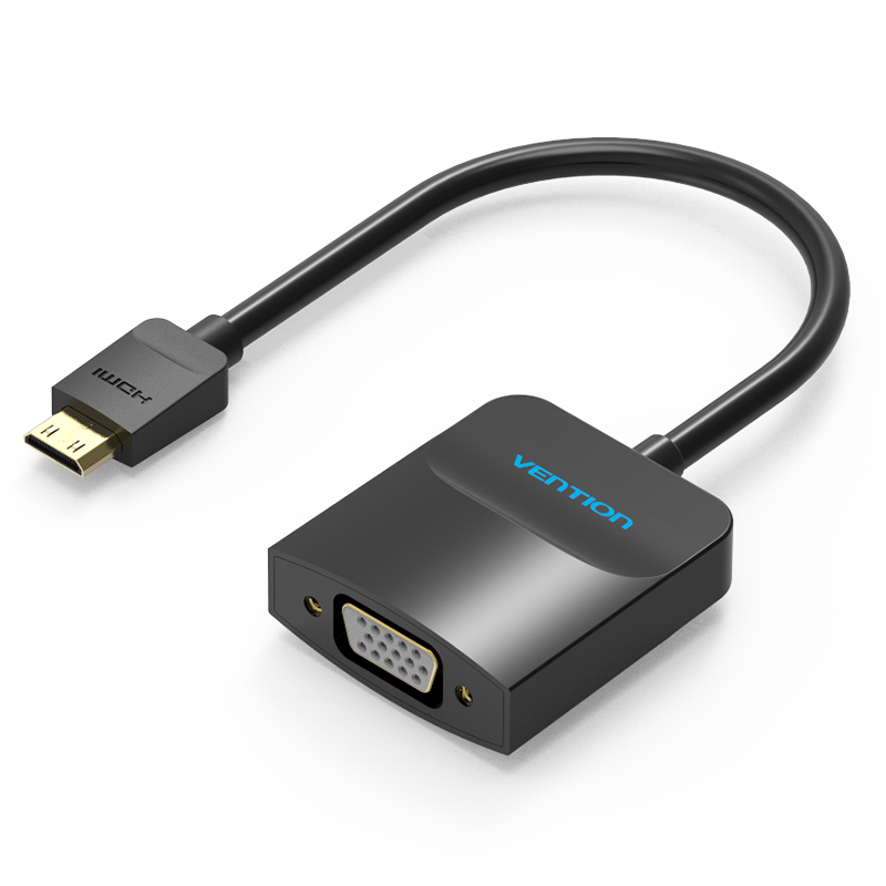 Cáp chuyển đổi Mini HDMI sang VGA Vention AGABB - Hàng Chính Hãng