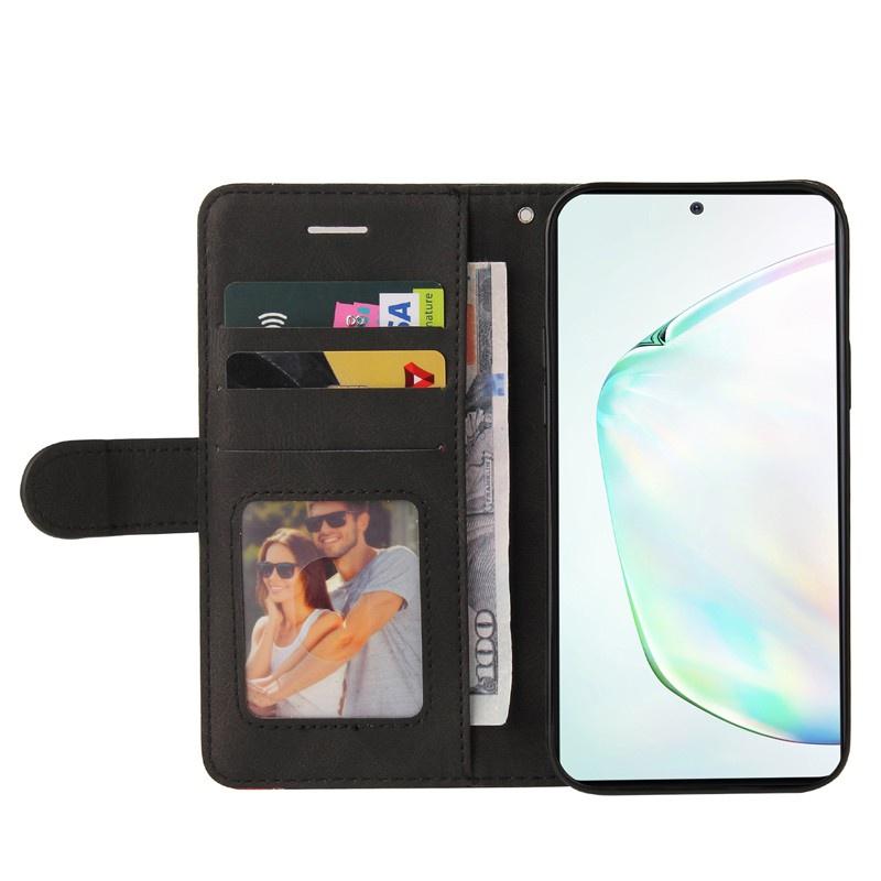 Bao da điện thoại nắp lật PU cho Samsung Galaxy A11 A10 A20e A40 A50 A70 A31 A41 A51 A71 A81 / Note10 Lite A91/S10 Lite