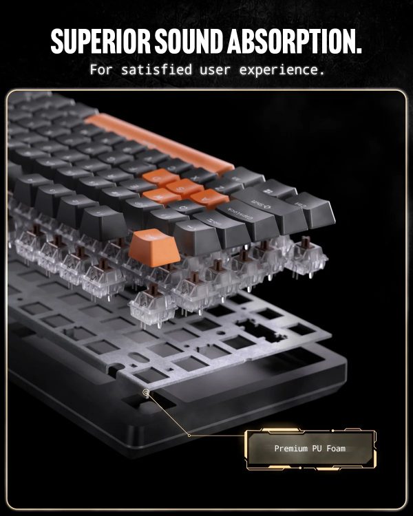 Bàn Phím Cơ Spigen (USA) ArcPlay Mechanical Gaming Keyboard (Real 8000 Hz Polling &amp; Scan Rate) - Hàng Chính Hãng