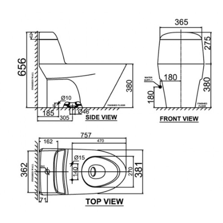 Bồn Cầu Điện Tử American Standard VF-2011PR