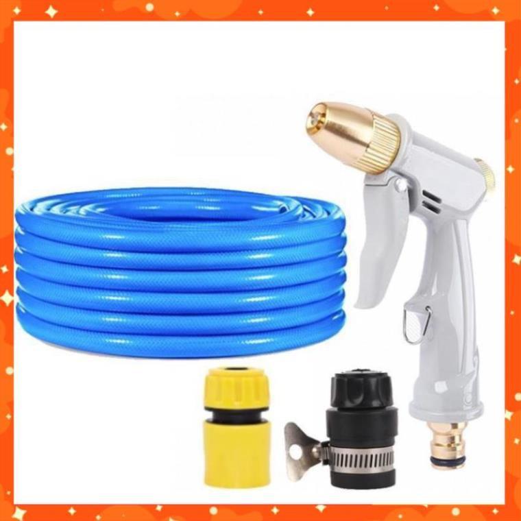 Bộ dây và vòi xịt rửa xe tưới cây tăng áp 15M 206846