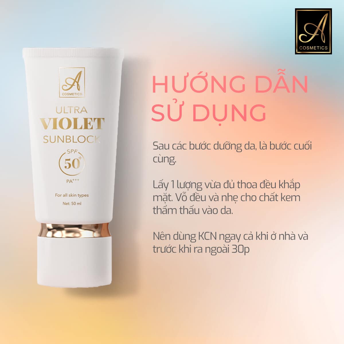 Kem chống nắng ULTRA VIOLET SUNBLOCK SPF 50+ PA+++