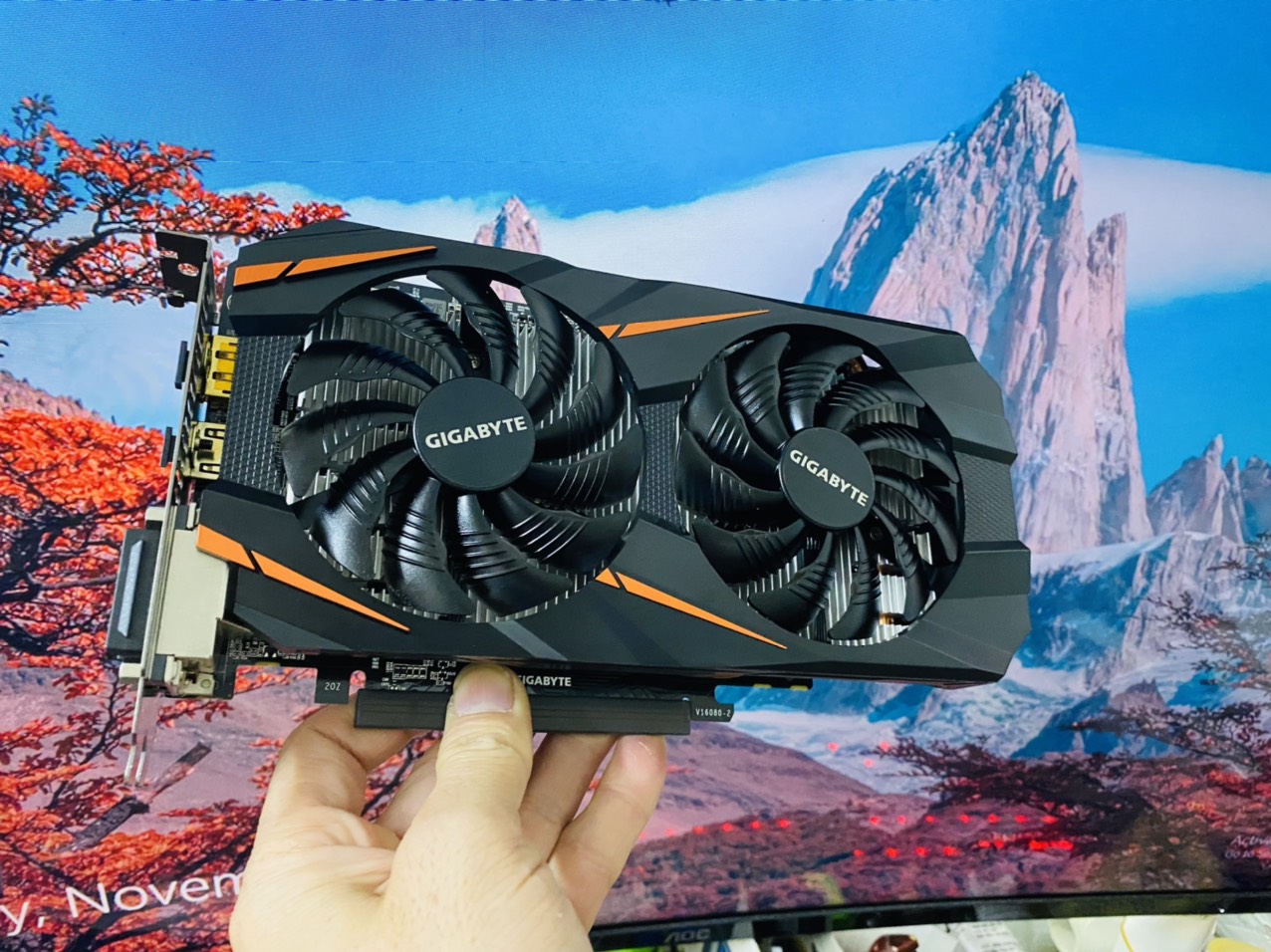 VGA GIGABYTE GeForce GTX 1060 OC 3GB/D5/2FAN - HÀNG CHÍNH HÃNG