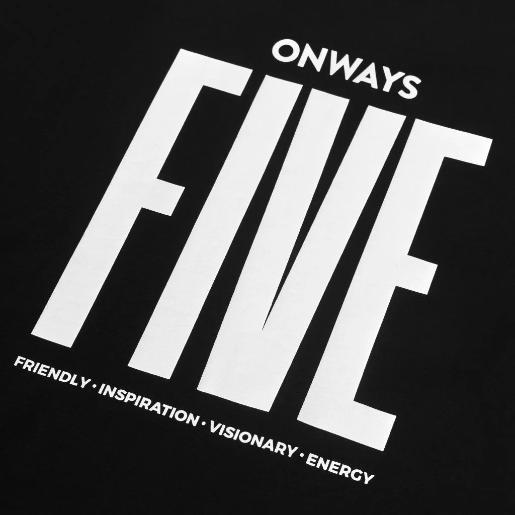 ÁO THỂ THAO THỜI TRANG ONWAYS  TRẺ EM FIVE GRAPHIC T-SHIRT KID