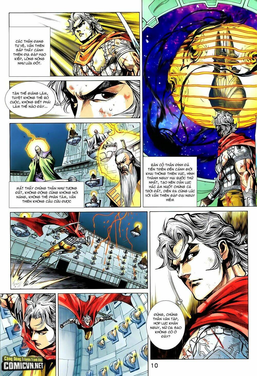 thần binh vấn thiên chapter 30 10