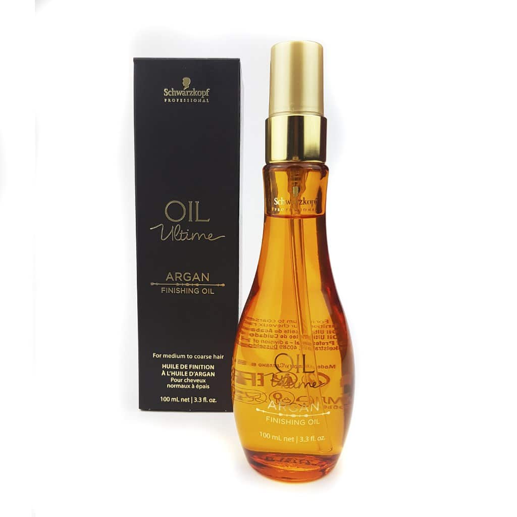 Tinh dầu dưỡng tóc Schwarzkopf OIL Ultime Argan Finishing Oil 100ml từ sợi vừa đến to sợi  (vàng cam)