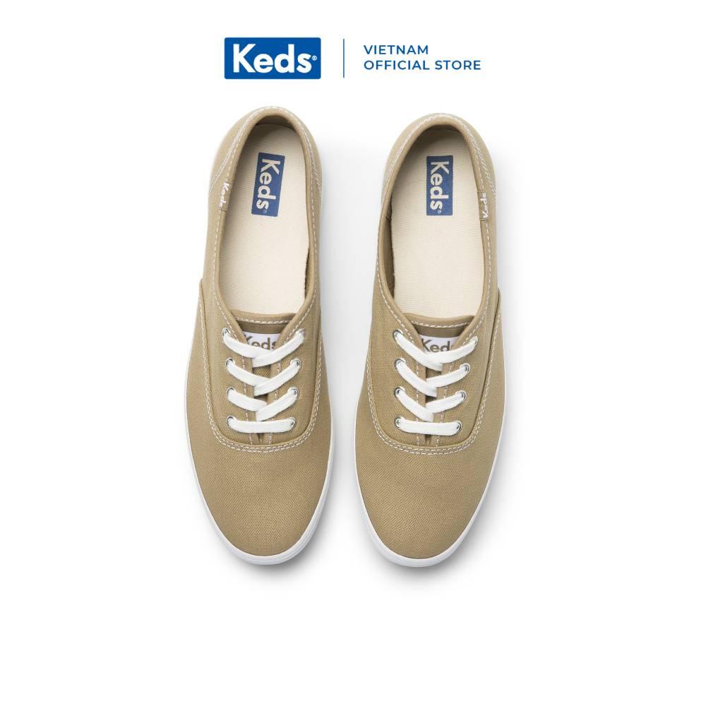 Giày Keds Nữ- Champion Organic Canvas - KD064810WF