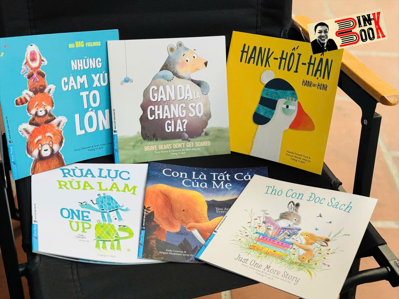 Bộ 6 cuốn LÀM CHỦ CẢM XÚC – Nhiều tác giả – Tường Vi dịch - First News – NXB Dân Trí