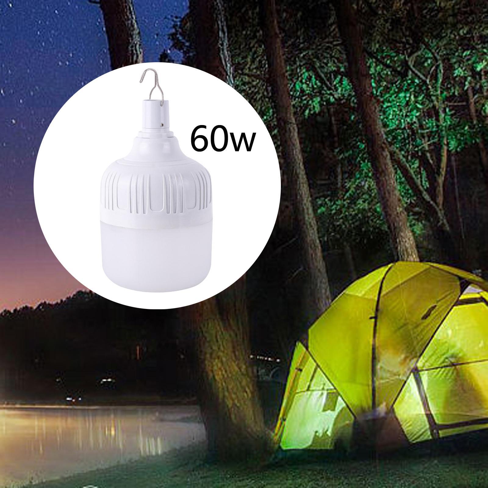 Hanging USB LED Light Bulb Tent Lamp Lightweight Energy Saving for Car 60W