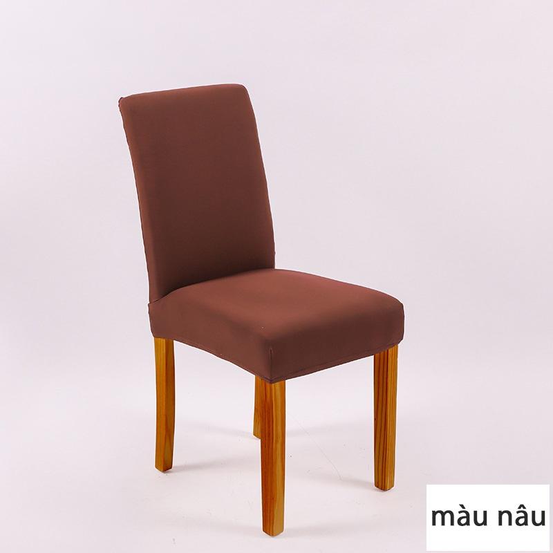 Bọc ghế ăn,vỏ ghế,sử dụng cho ghế phòng ăn, ghế tiệc cưới, Có Độ Co Giãn Cao Và Nhiều Màu Sắc
