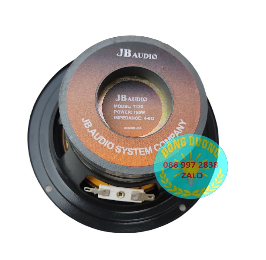 LOA BASS 12 JB AUDIO TỪ KÉP 80-80 GÂN CAO SU - COIL 20MM - KHUNG SẮT