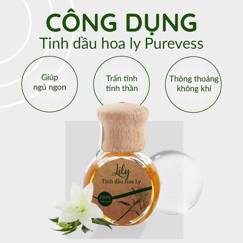 Tinh dầu Purevess thiên nhiên nguyên chất giúp thư giãn, đuổi muỗi, thơm phòng 9ml