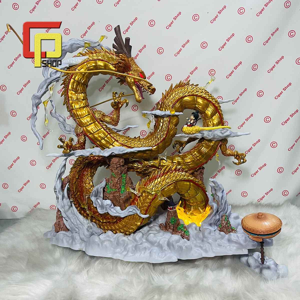 Mô hình rồng thần - Vàng - Bản full - Figure Dragon Ball