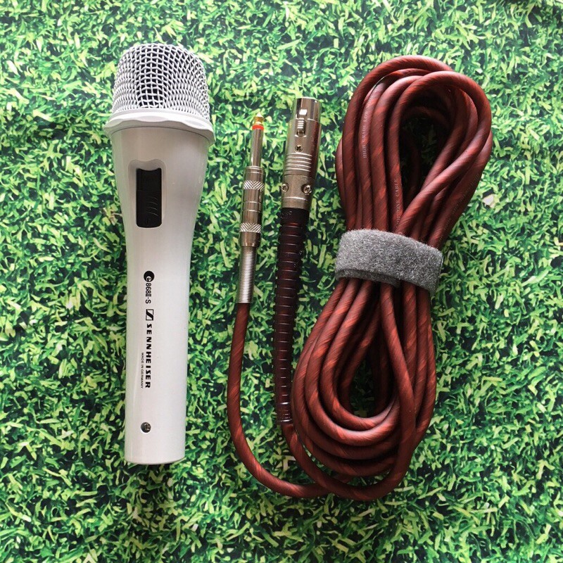 Micro có dây Sennheiser 868II-S - Thiết kế bắt mắt, sang trọng - Chất âm nhẹ, siêu sáng - Bắt âm nhạy, chống hú, chống nhiễu tốt - Dây dài 5m - Hàng nhập khẩu