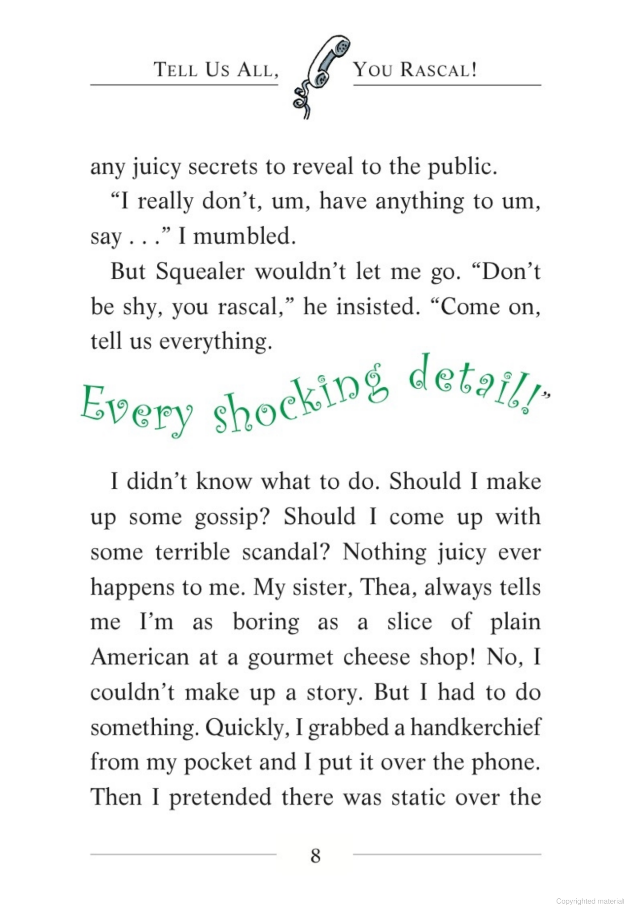 Sách ngoại văn: Geronimo Stilton - Book 6 - Paws Off, Cheddarface!