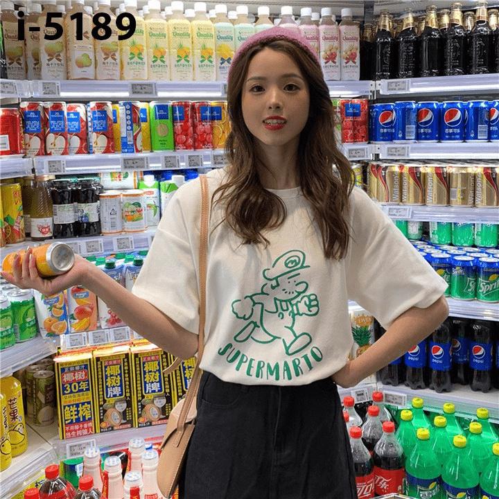 Áo Thun Nữ Unisex Hình SUPER MARIO ATN5189 - J.A Shop