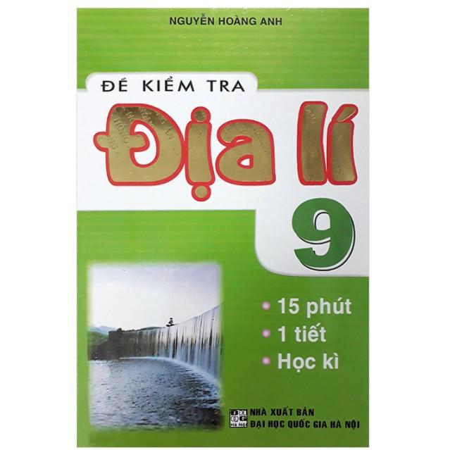 Sách - Đề kiểm tra địa lý 9