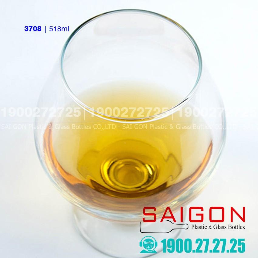 Ly Thủy Tinh Embassy Brandy 340ml | 518ml | Thủy Tinh Cao Cấp , Tùy Chọn Dung Tích