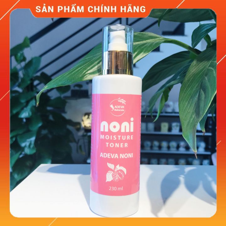 Noni Toner - Xịt khoáng Trái nhàu không cồn, cấp nước cho da căng mọng - 230 ml - Adeva Noni