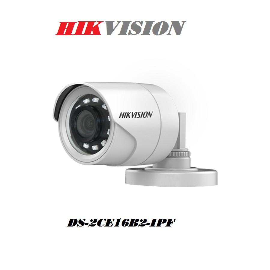 Camera HD-TVI 4 in 1 hồng ngoại 2.0 Megapixel HIKVISION DS-2CE16B2-IPF - HÀNG CHÍNH HÃNG