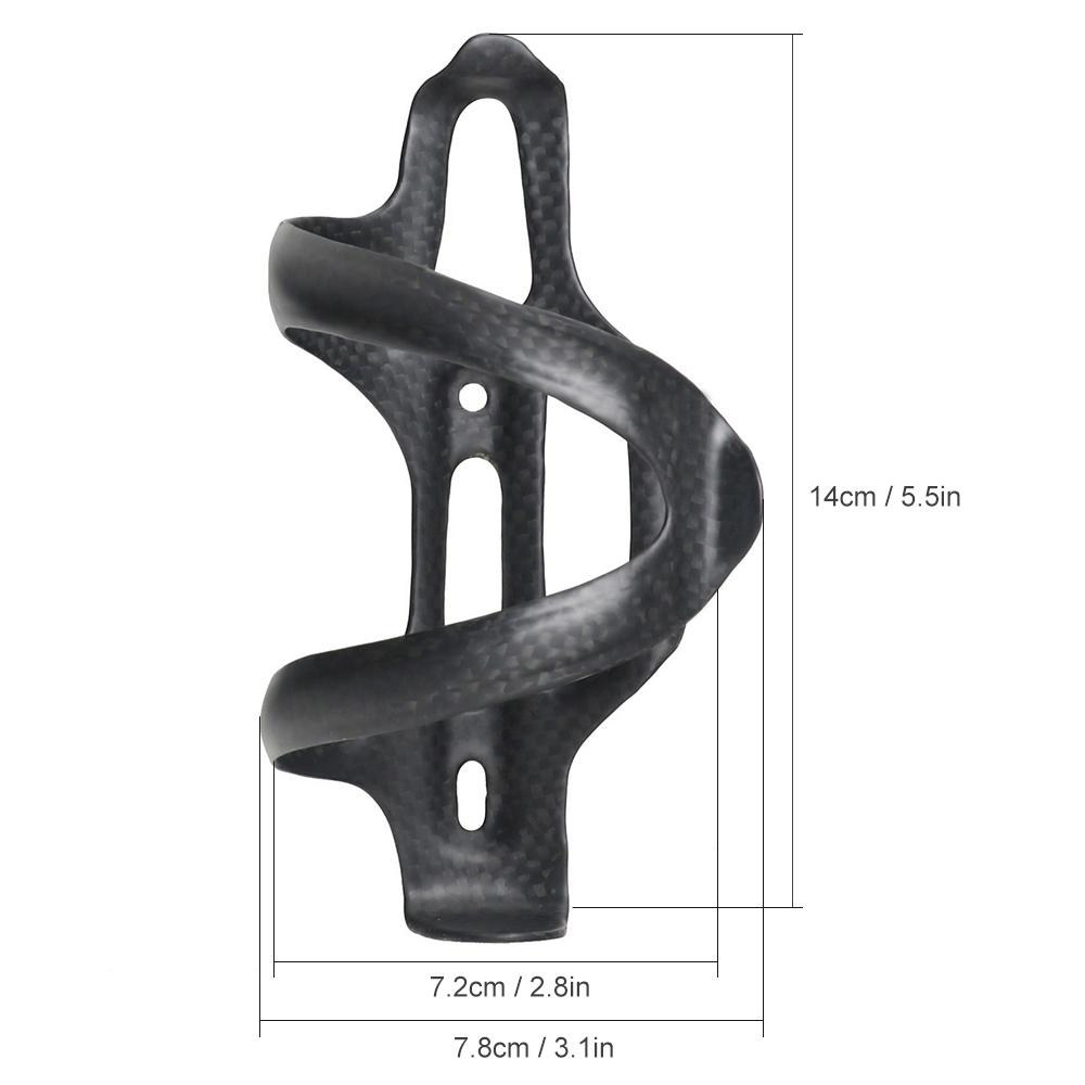 Giá đỡ chai nước xe đập bằng lồng bằng Sợi carbon siêu nhẹ 16g