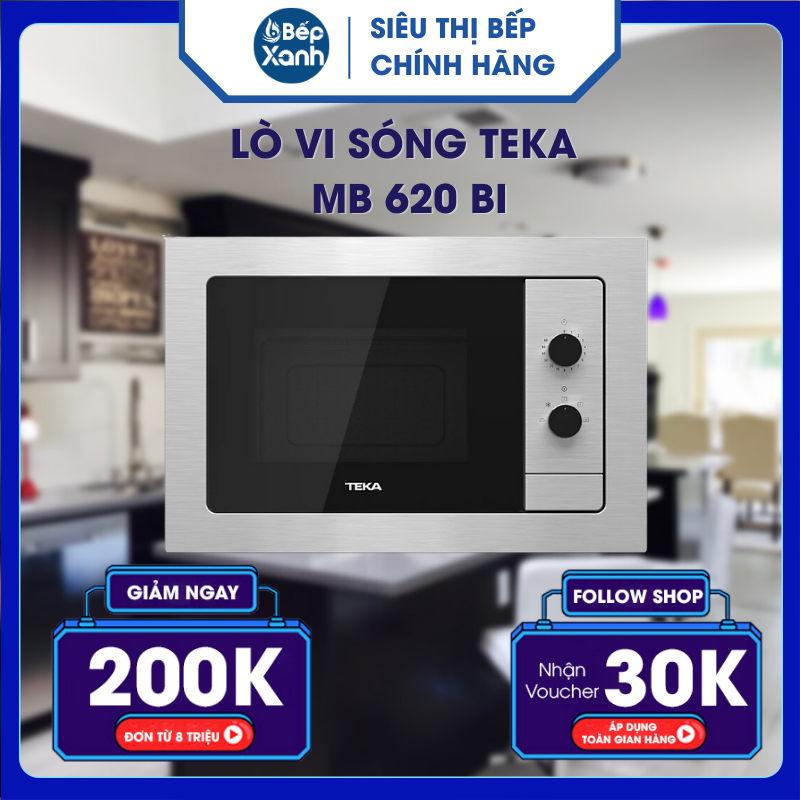 Lò vi sóng TEKA MB 620 BI - Hàng Chính Hãng