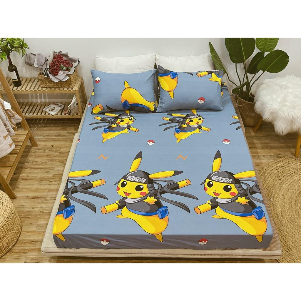 Set ga 3 món 1 ga chun và 2 vỏ gối siêu rẻ được tặng thêm 1 vỏ gối ôm