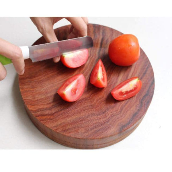 THỚT GỖ NGHIẾN CỔ THỤ TÂY BẮC THỚT KHÔNG TÂM HÀNG ĐẸP NHIỀU SIZE - 25CM - 29CM - 31CM - 35CM - 40 CM DÀY 4,5-5 CM