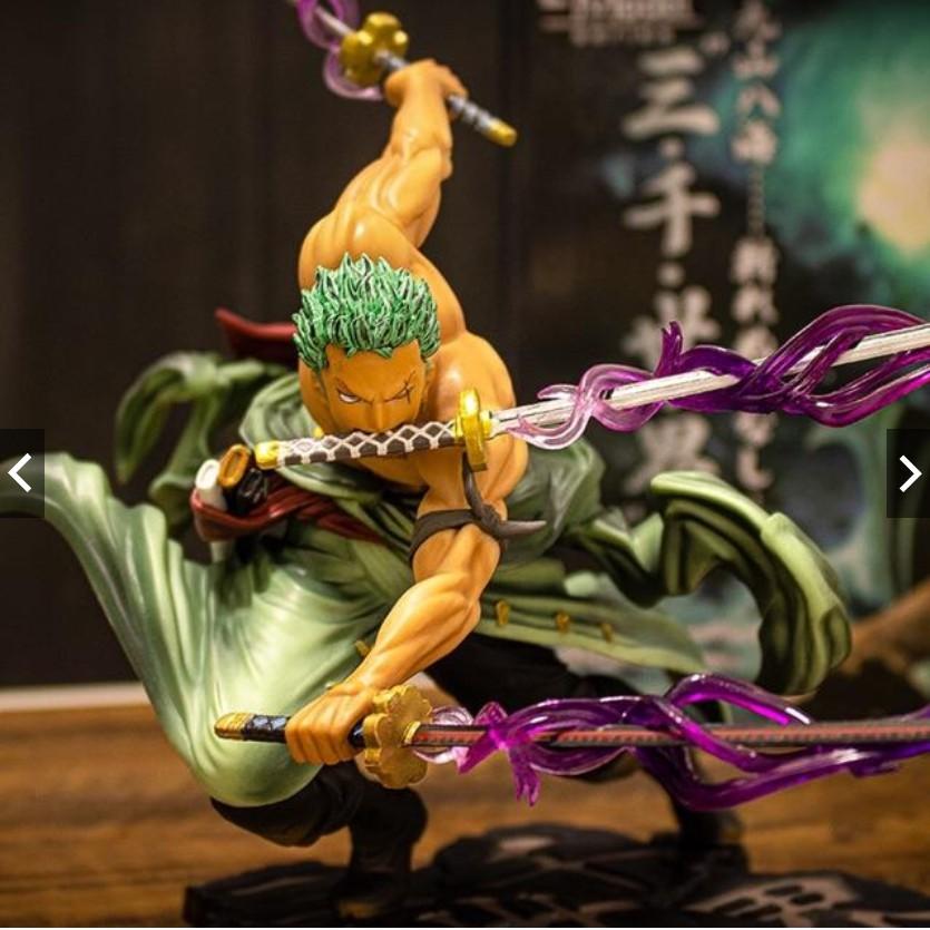 Mô hình One Piece Zoro tam kiếm POP