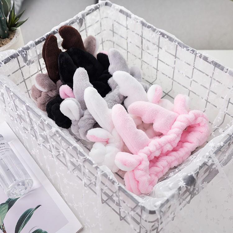 Băng đô thun cài tóc kiểu dáng Hàn Quốc xinh xắn KN STORE sừng tuần lộc ngộ nghĩnh