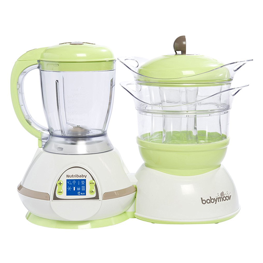 Máy Xay Hấp Đa Năng Nutribaby 5 In 1 Babymoov BM00704 - Xanh