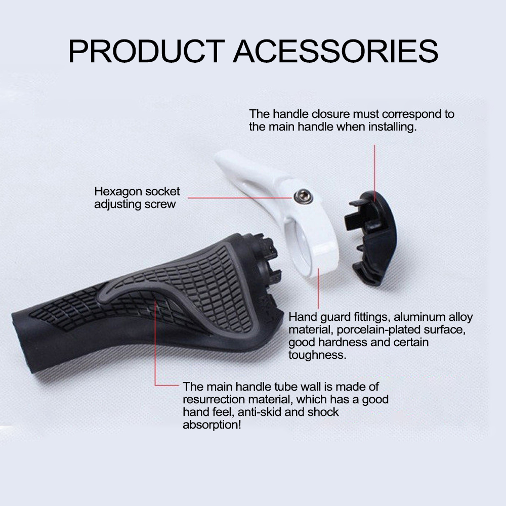 Tay Lái Cao Su Comfy TPR Chống Trượt Cho Xe Đạp