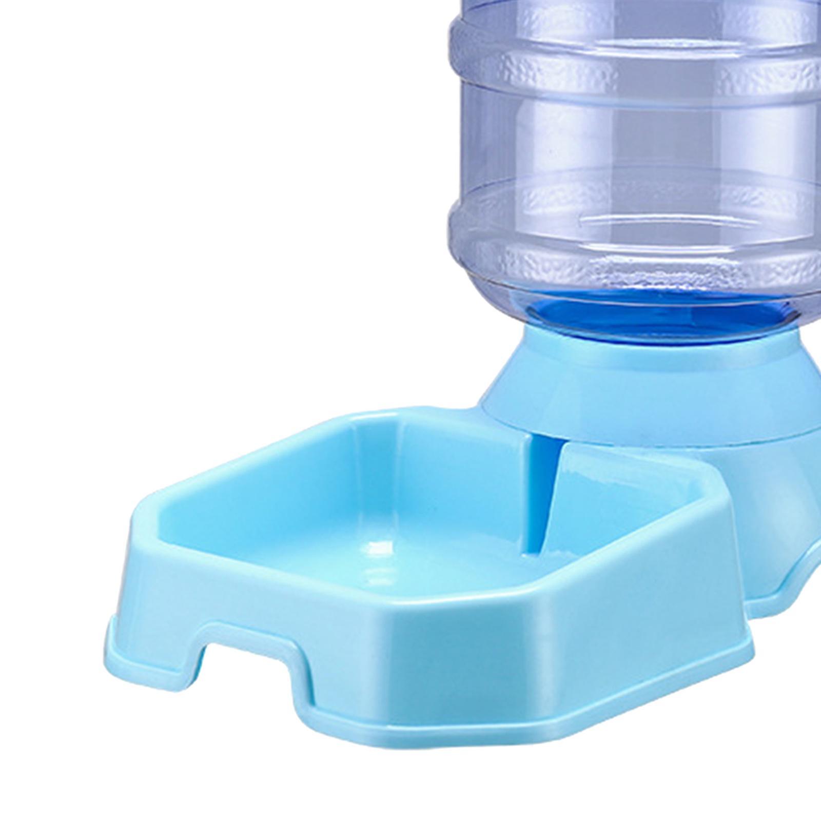 2 x Automatic Pet Food Water Dispenser Cat Feeder Dish Drinking Fountain