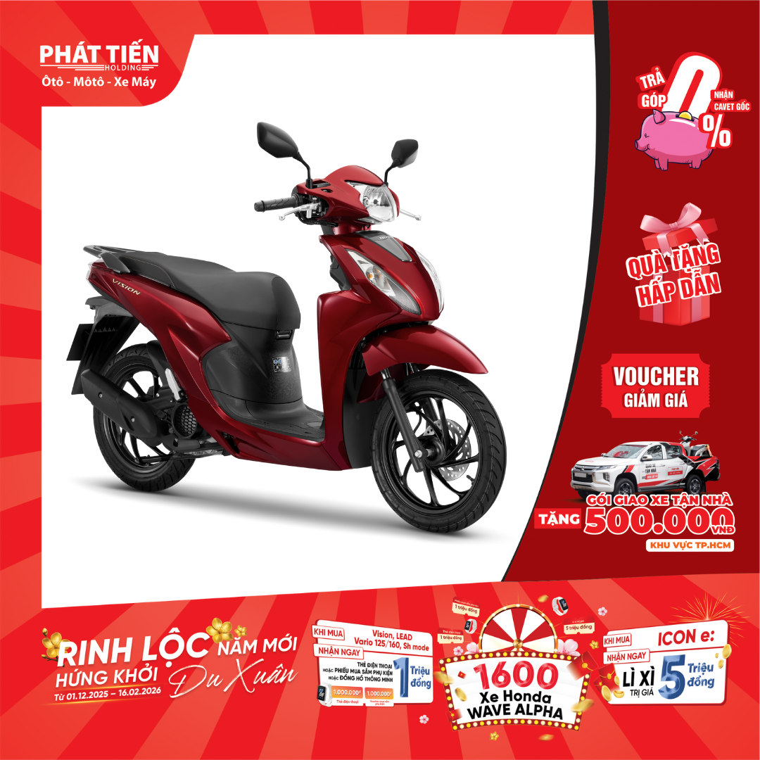 Xe máy Honda Vision Cao Cấp 2026