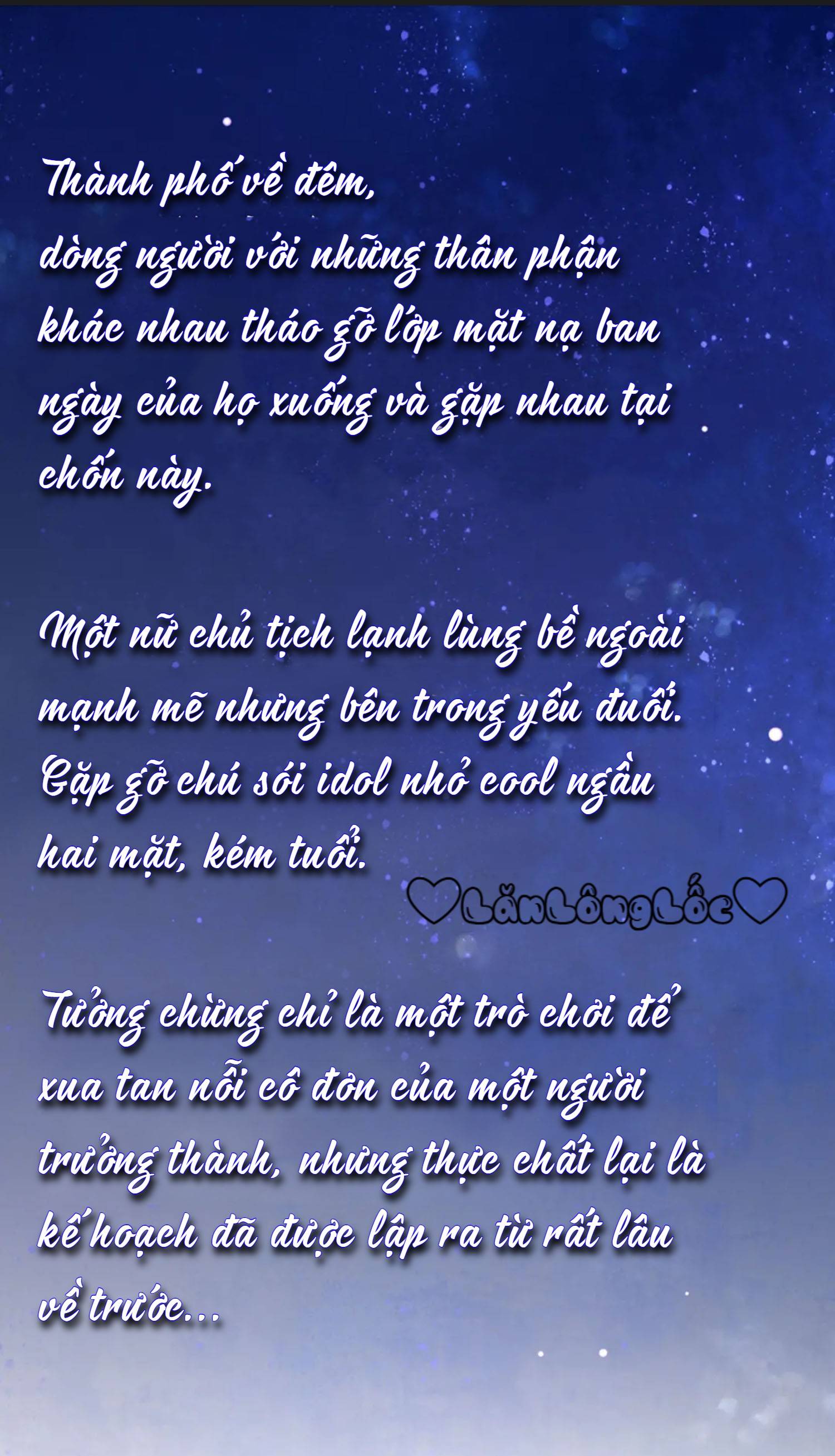 không thể buông được em chapter 0 1