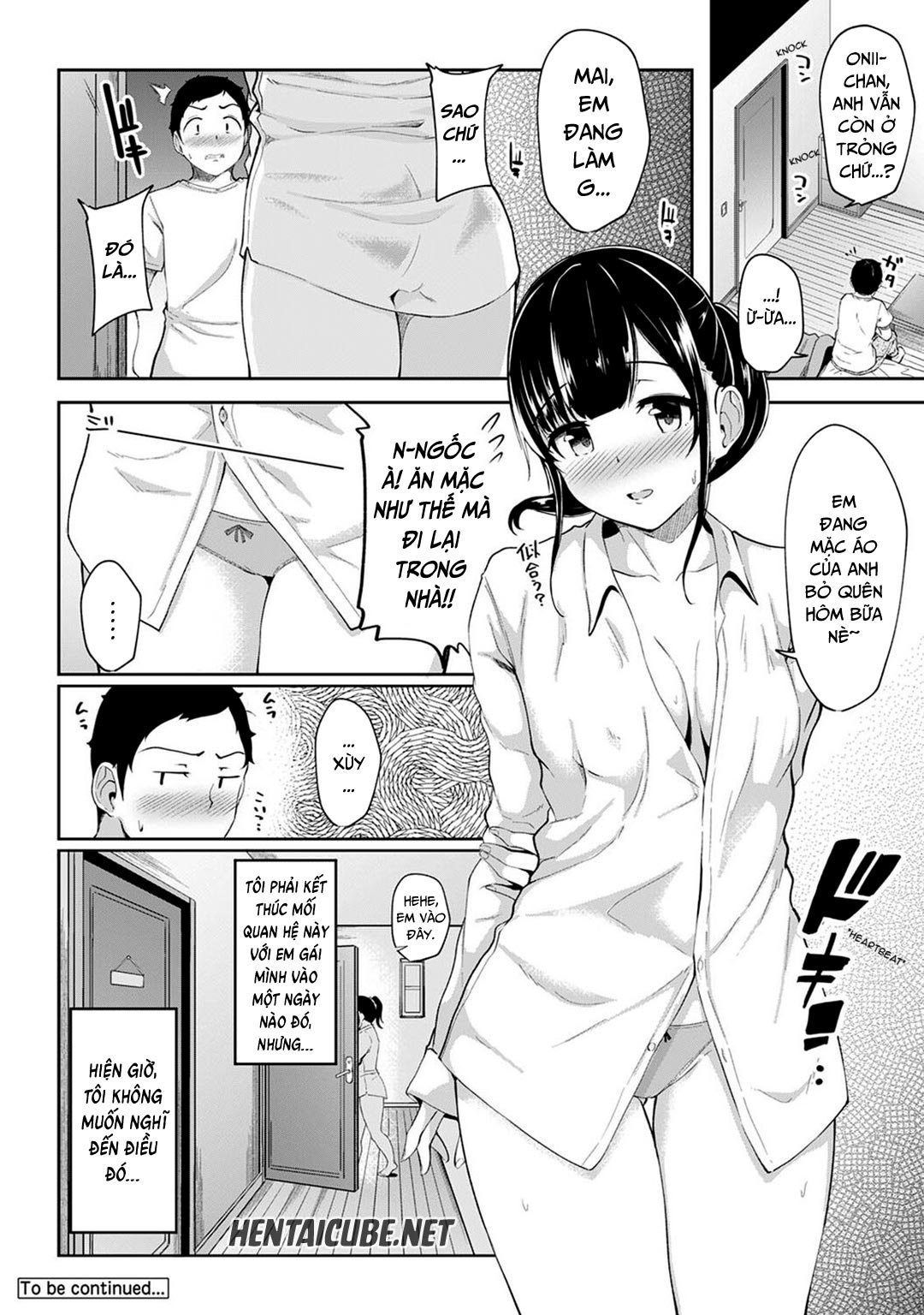 thấy em gái mình đang mặc tạp dề khỏa thân chapter 2 25