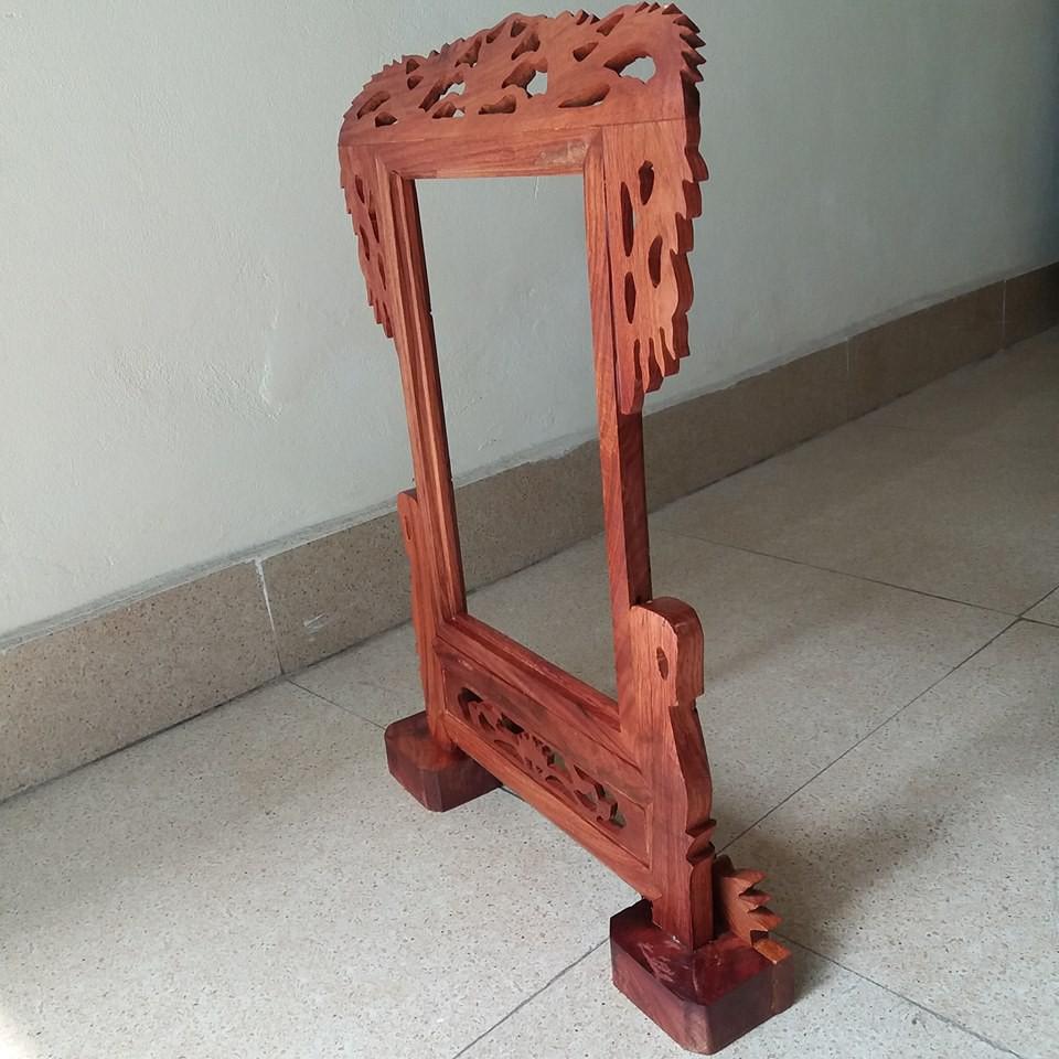 Khung ảnh thờ cúng gỗ hương kích thước ảnh 20cmx30cm