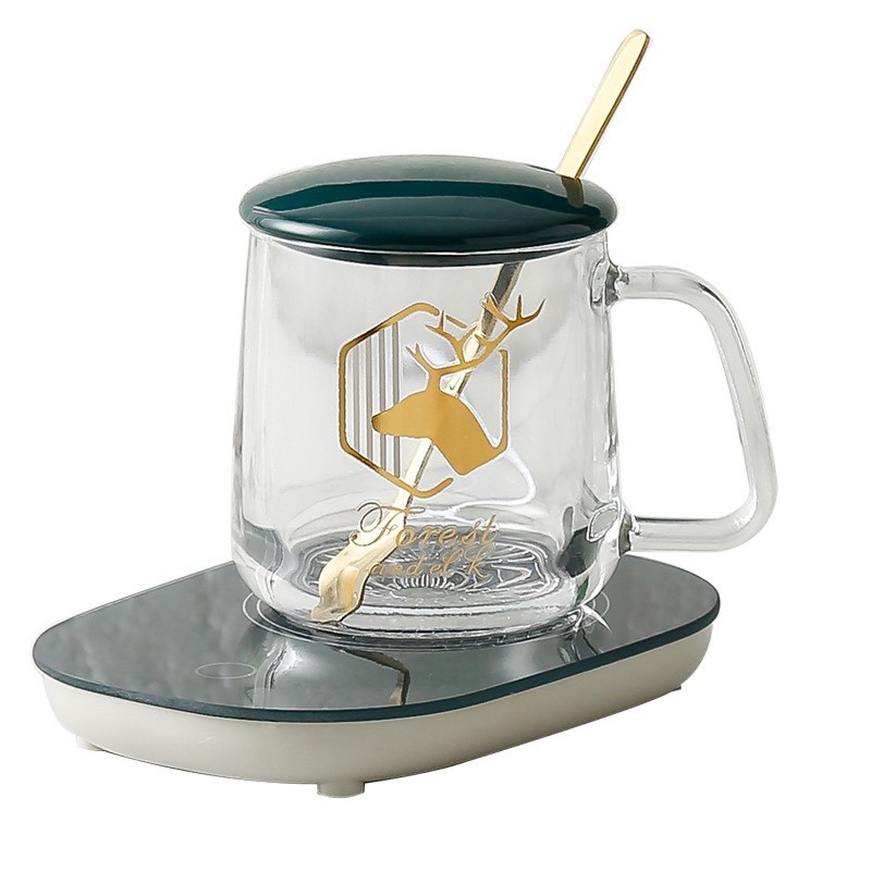 Cốc chưng yến -Hâm nóng COFFEE -nguồn 220V - FULL BOX