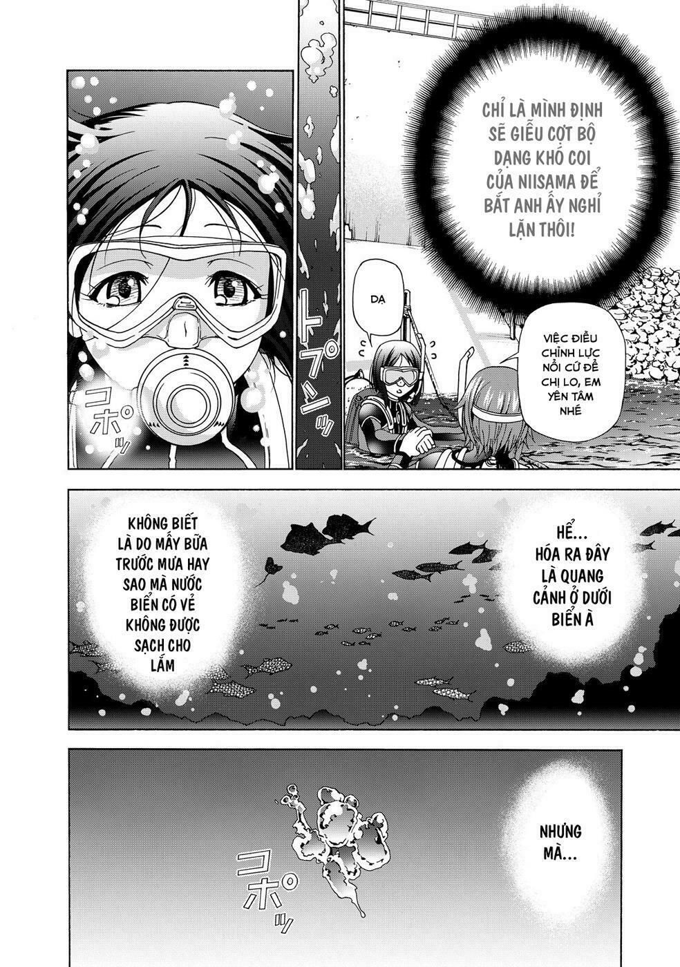 cô gái thích lặn - grand blue chapter 28 36