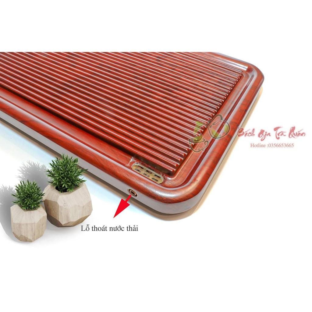 Khay Trà bakelite Nguyên Khối -Vân Cẩm - Dành Cho Người Biết Chơi