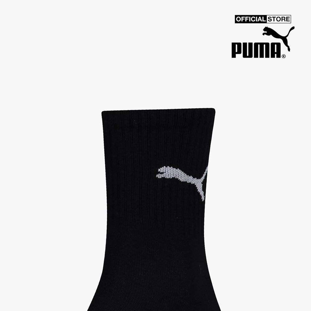 PUMA - Vớ cổ cao unisex trơn màu đơn giản 9