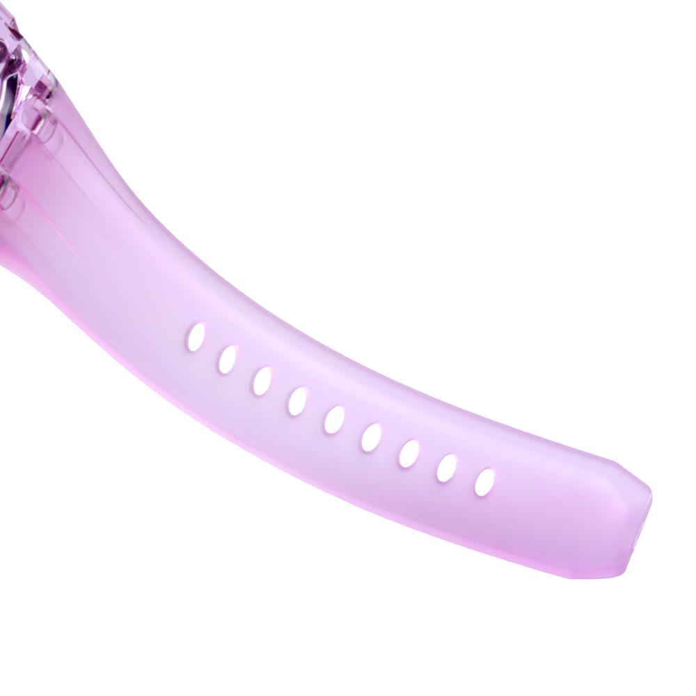 Đồng hồ SKMEI 1536 Nữ Quartz Mặt số LED đầy màu sắc Đèn nền LED Vỏ trong suốt