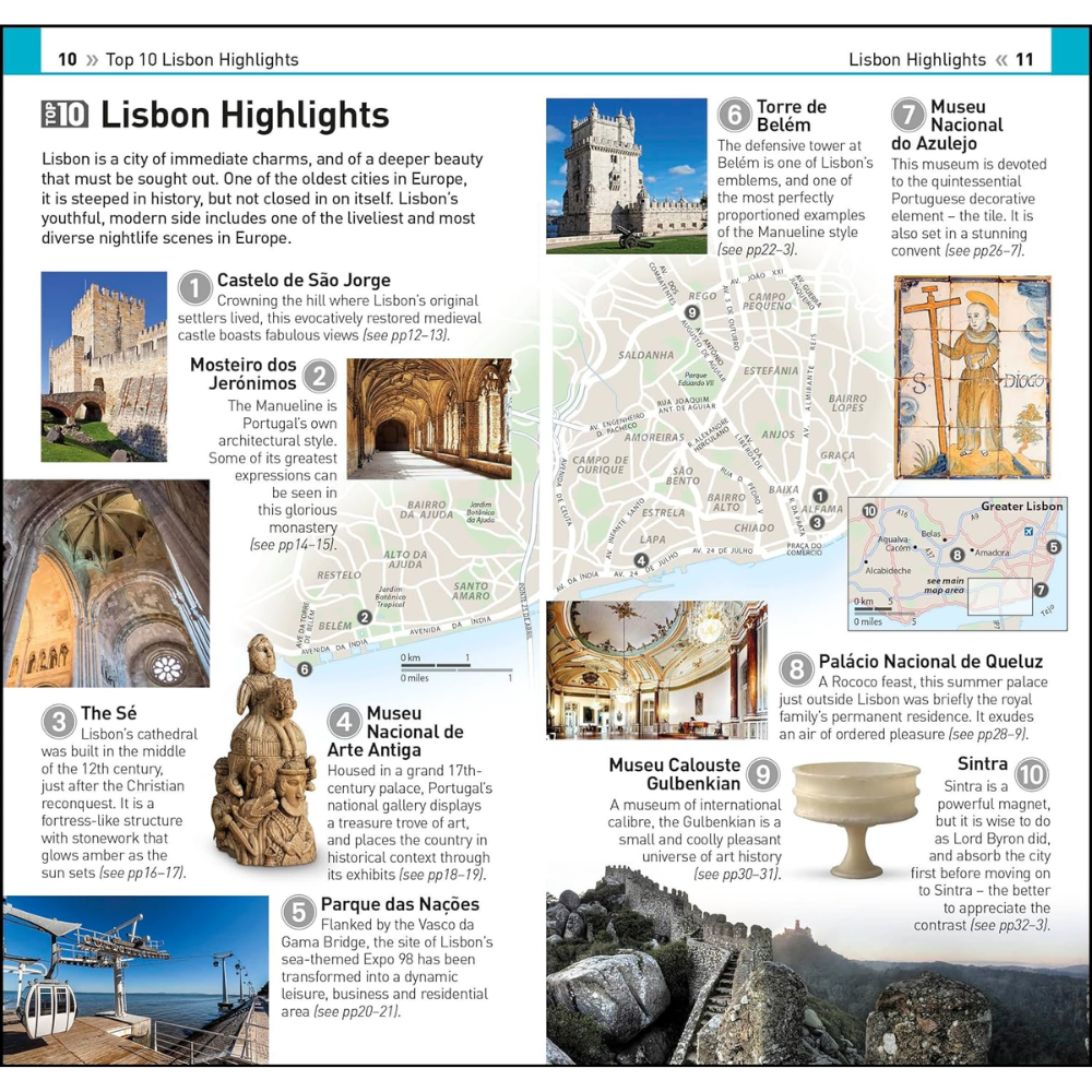 Top 10 Lisbon - Pocket Travel Guide