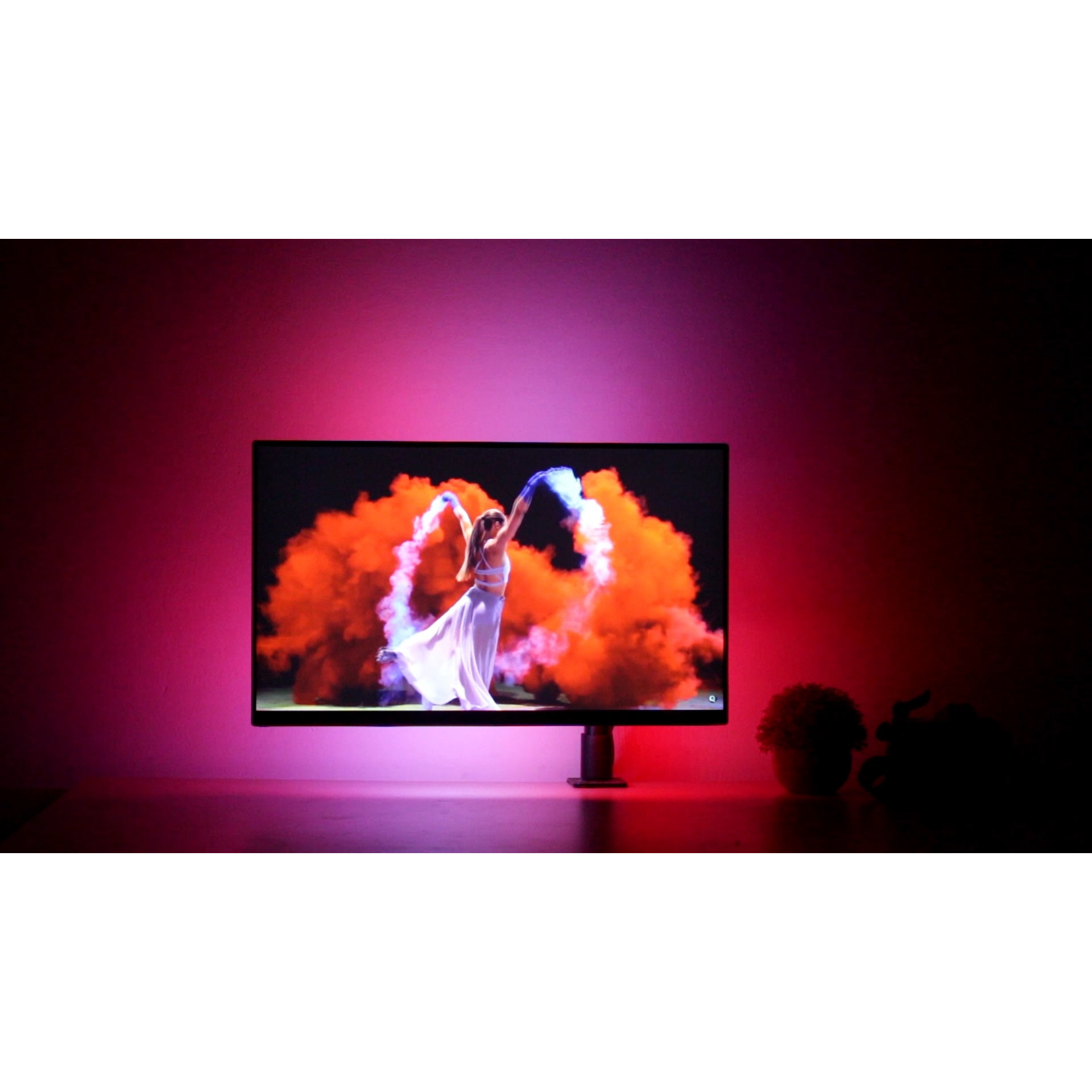 Bộ Led dán màn hình 23-27 inch Ambino Black