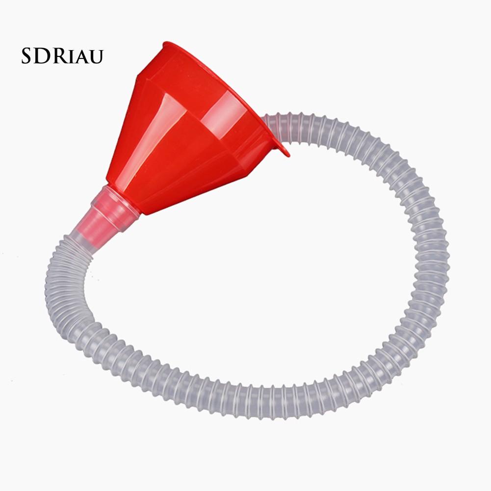 Phễu lọc dầu bằng nhựa cho xe hơi với ống dẫn
