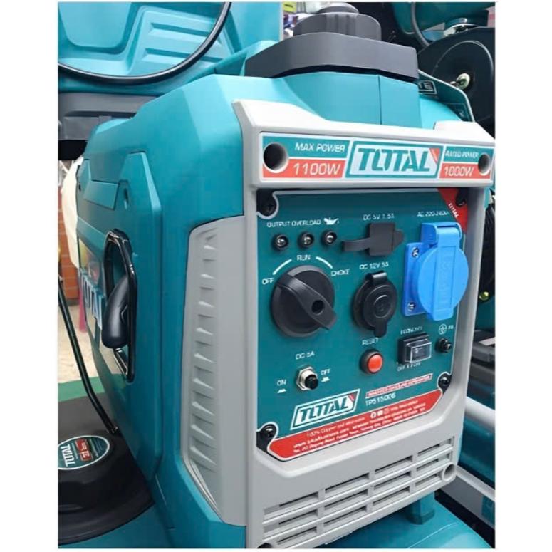 MÁY PHÁT ĐIỆN DÙNG XĂNG BIẾN TẦN 1.1KW TOTAL TP515006 - HÀNG CHÍNH HÃNG