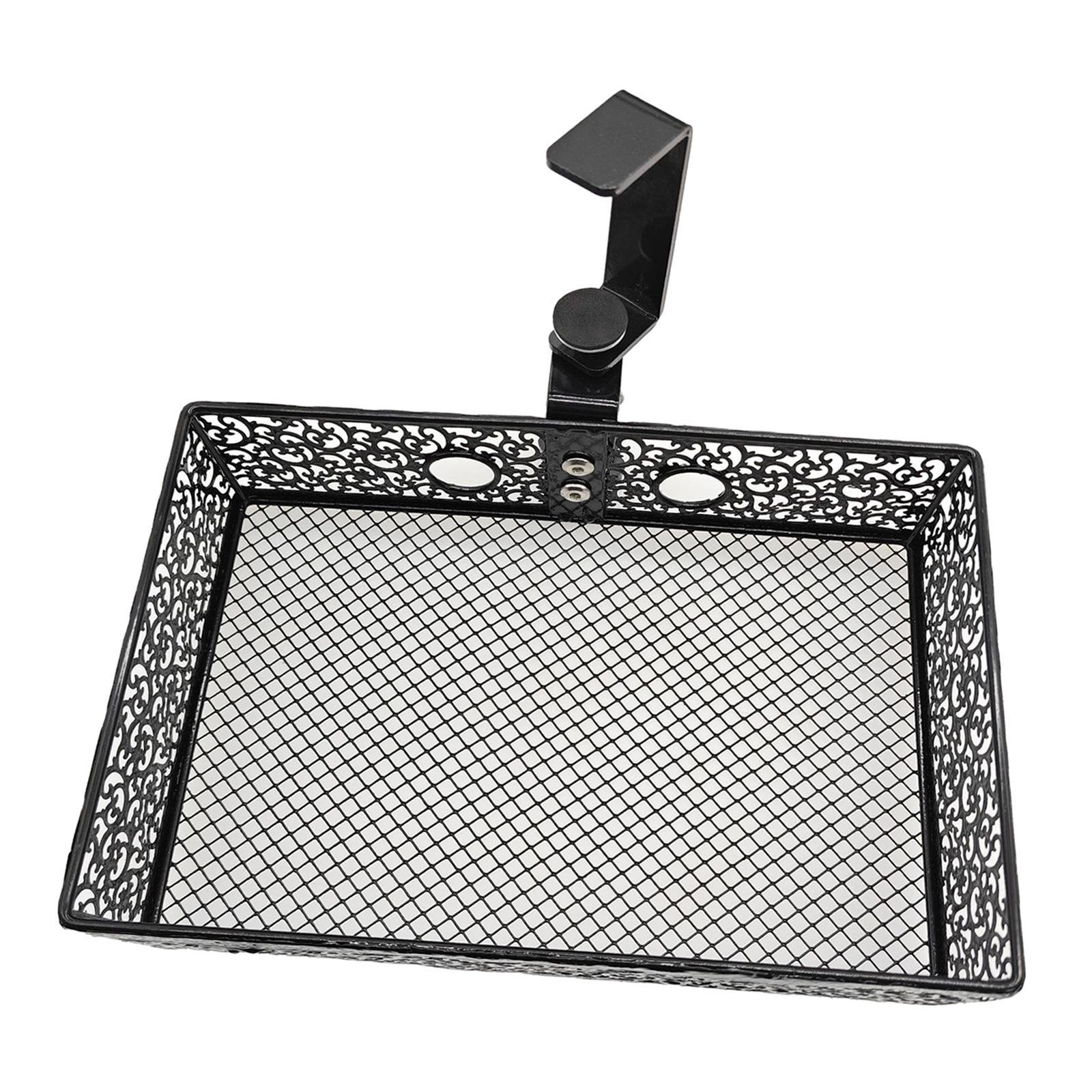 Under Desk Storage Organizer Swivel Metal Clamp Mount Stationary Holder