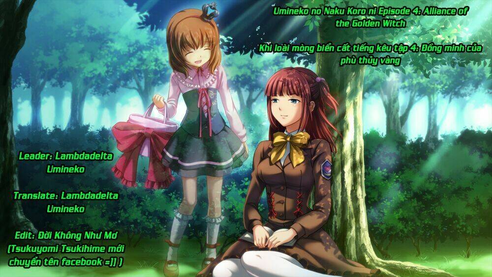 umineko no naku koro ni episode 4: alliance of the golden witch chapter 20 1