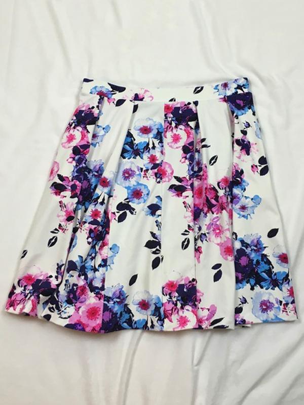Váy Gorgeous Adrienne Vittadini Flower Skirt